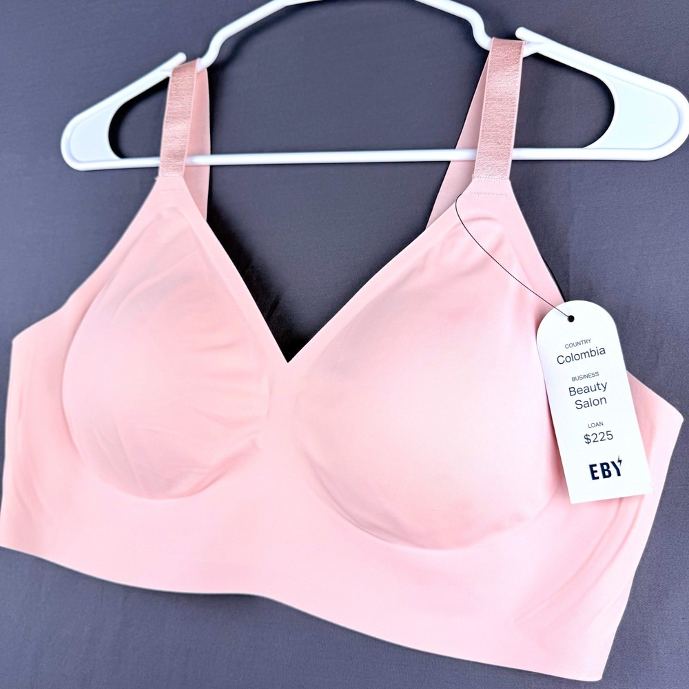 EBY Seamless Light Pink Wireless Bra